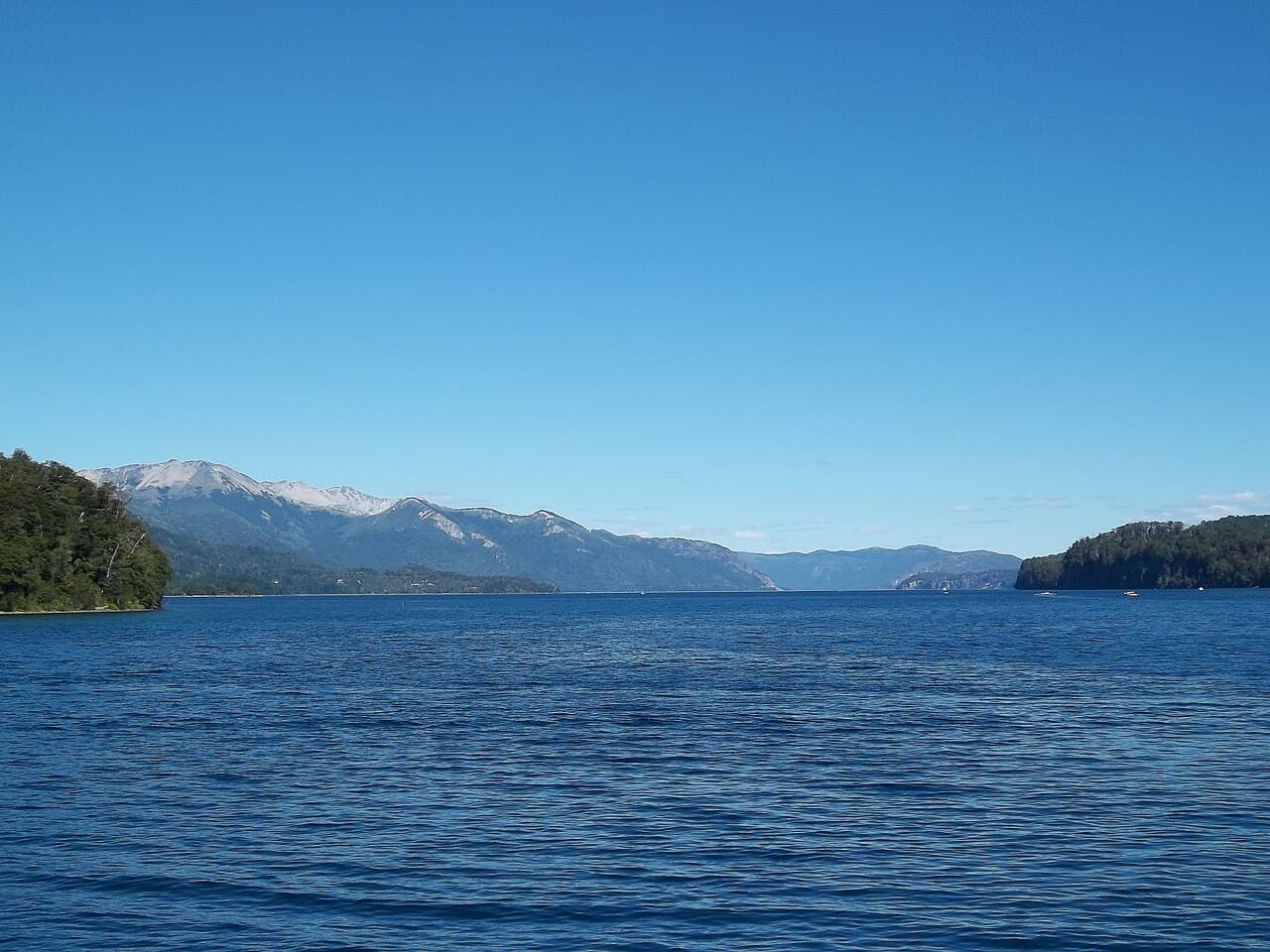 Paisaje de Villa La Angostura